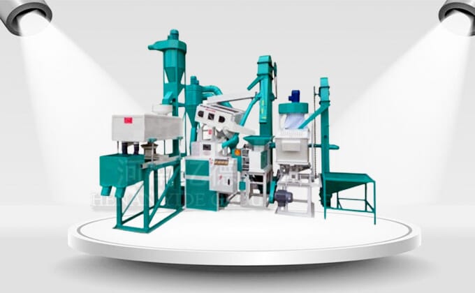 10-20tpd Rice processing machine