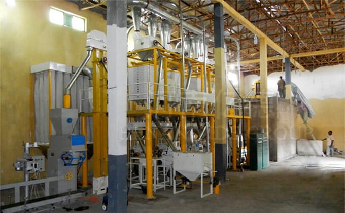 40t/d Wheat Flour Mill Project in Ethiopia